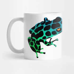 neon frog Mug